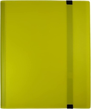 ARKERO G Коллекционный альбом для коллекционных карт, 360 карт, 9 окошек, ЖЕЛТЫЙ