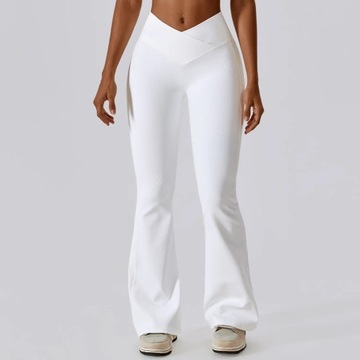 Yoga Pants Women Flare Leggings Lycra Sports Tight