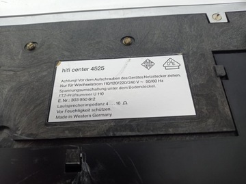 TELEFUNKEN HIFI CENTER 4525 - АМПЛИТЮНЕР