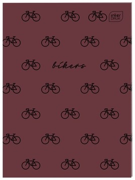 Zeszyt Interdruk - A4-60 KRATKA - BIKERS ROWERY