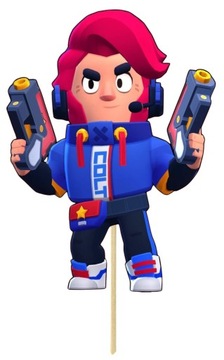 ТОПЕРСЫ ДЛЯ ТОРТА ТОРКАПЫ КУПЕТЫ УКРАШЕНИЯ BRAWL STARS BRAYER LEON 8 шт.