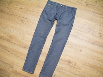 HUGO BOSS_MĘSKIE SPODNIE JEANSY_33/34_PAS 86 cm