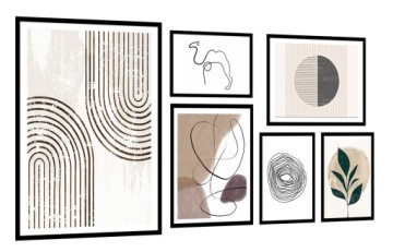 MEGA KOMPLET 6szt Obrazy Plakaty BEZ RAMY KP184