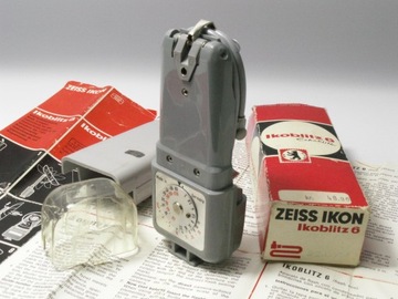 ZEISS IKON: красивая ретро-лампа Ikoblitz 6, как НОВАЯ! винтажный модернизм