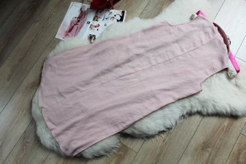 ЖИЛЕТ МИДИ ЖЕНСКИЙ Miss Selfridge*, пальто без рукавов, розовый 34