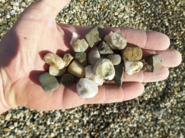 Камни Garden River Гравий 8-16 тонн Big Bag