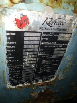 AGREGAT PRĄDOTWÓRCZY ROHEIKO * kWA 250 * diesel