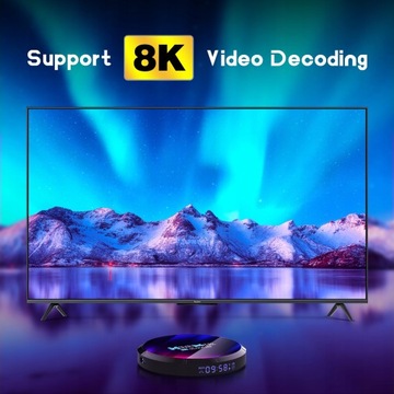 Медиаплеер ТВ-декодер 4K Android 13