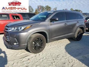Toyota Highlander II 2019 Toyota Highlander 2019r., Limited, od ubezpieczalni 3.5 Benzyna 295KM