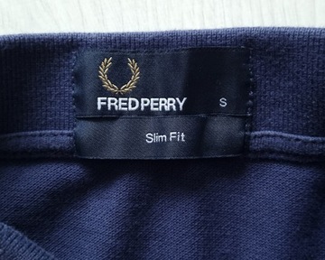 FRED PERRY M3600 TWIN TIPPED Slim Fit Męska Koszulka Polo S