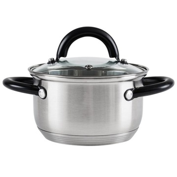 Набор стальных кастрюль, 6 шт.