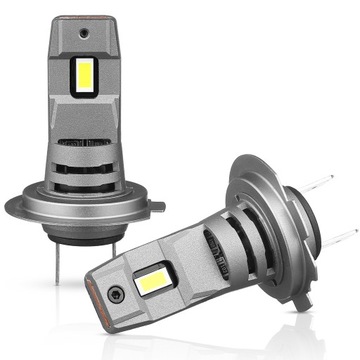 СВЕТОДИОДНЫЕ ЛАМПЫ H7 1:1 НИЗКИЕ ДОРОЖНЫЕ ФОНАРИ МОДЕРНИЗАЦИЯ I7S CSP 6000K МОЩНЫЙ