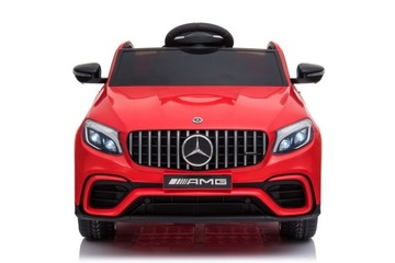 MERCEDES BENZ GLC 63S АККУМУЛЯТОРНЫЙ АВТОМОБИЛЬ ПИЛОТ КОЖА 4x4 МЯГКИЕ КОЛЕСА EVA