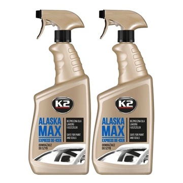 2x K2 Alaska 700ml ODMRAŻACZ DO SZYB SAMOCHODOWYCH