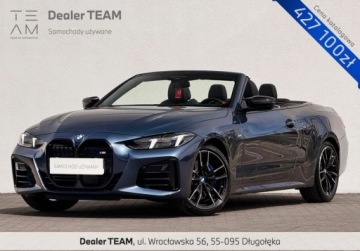 BMW Seria 4 G22-23-26 Cabrio 3.0 M440i 374KM 2025 BMW Seria 4 I wlasciciel M Sport 360 Gwarancja Bezwypadkowy FVAT23