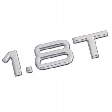EMBLEMAT ZNACZEK LOGO AUDI NA TYŁ KLAPĘ 1.8T TFSI