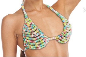 Cukierkowy Biustonosz Candy Bra Sweet and Sexy