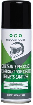 4x ЖИДКОСТНЫЙ СПРЕЙ ДЛЯ ОЧИСТКИ И ДЕЗИНФЕКЦИИ ШЛЕМА ВНУТРИ - MECCANOCAR