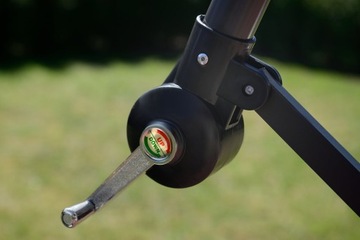 БОЛЬШОЙ СКЛАДНОЙ САДОВЫЙ ЗОНТ С ЛИНЕЙКОЙ, 350 СМ