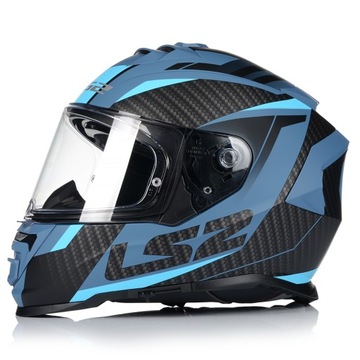 МОТОЦИКЛЬНЫЙ ШЛЕМ LS2 FF800 STORM II RACER + PINLOCK + BLENDA ECER 22.06