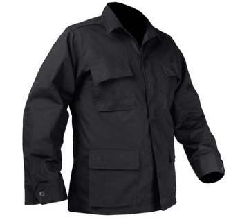 Bluza wojskowa mundurowa Mil-Tec Teesar BDU RipStop - Czarna L