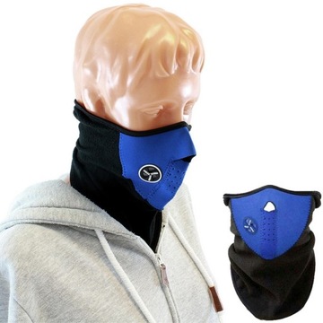AG303G MASKA KOMINIARKA NEOPRENOWA BLUE