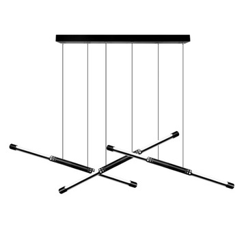 Lampa sufitowa LED PLAFON MODERN żyrandol 38W