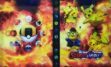 Альбом для карточек Покемонов 240 карточек + ОРИГИНАЛЬНАЯ ЭНЕРГЕТИЧЕСКАЯ КАРТА + 100 карточек