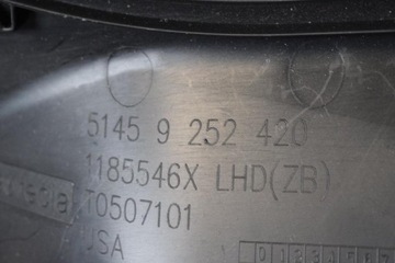 BMW X5 F15 2016 LHD KRYT NA NOHY ŘIDIČE PO STRANĚ PANEL