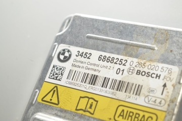 6868252 MODUL AIRBAG BMW 6 GRANÁT COUPE F06 650 I XDRIVE