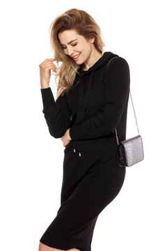 НАСТЕННАЯ СУМКА, РЕМЕНЬ, женская сумка через плечо, черный