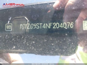 Chevrolet Malibu VII 2022 Chevrolet Malibu 2022 Chevrolet Malibu 4dr Sdn RS 1.5 Benzyna 160KM, zdjęcie 17