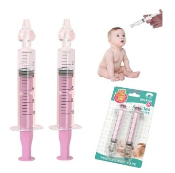 STRZYKAWKA DO IRYGACJI PŁUKANIA NOSA 10ML 2 SZTUKI (B1714)