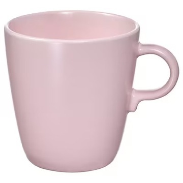 KUBEK JASNORÓŻOWY MATOWY 370 ml FARGKLAR IKEA