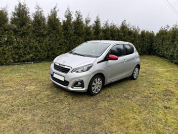 Peugeot 108 1.2 VTi 82KM 2016 Peugeot 108 1,2 PureTech 82KM 5D Klima 87.000km FV, zdjęcie 8