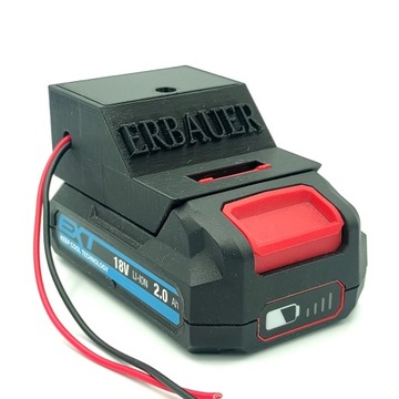 ADAPTER BATERII ERBAUER 18V ON/OFF