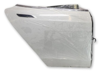TESLA S DRZWI PRAWY TYŁ WHITE KOMPLET LAKIER PBCW