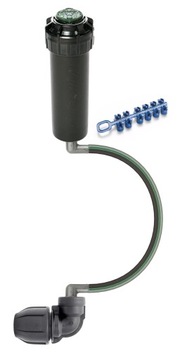 ZRASZACZ RAIN BIRD 5004+ PLUS ZESTAW DO PODŁĄCZENIA DO RURY PE 25 KOLANKO