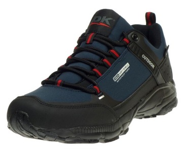 Buty Męskie Trekkingowe DK PREDATOR SoftShell OUTDOOR Sportowe Navy/Red 44