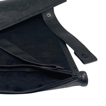 Ящик для хранения коврика для игральных костей, мягкий внутренний держатель из полиуретана для многосторонних игральных костей, черный