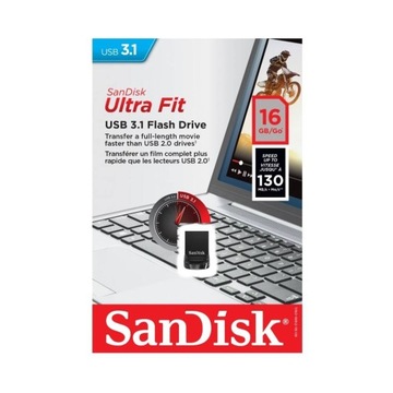 Память SANDISK Cruzer Ultra Fit 32 ГБ