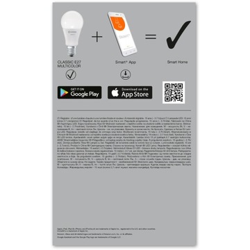 Ledvance SMART+ WiFi Classic RGBW Multicolor 100