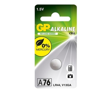 BATERIA ALKALICZNA GP SUPER ZEGARKOWA AG13 A76 LR44 1,5V