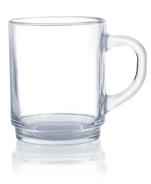 KUBEK PRZEZROCZYSTY 250 ML SZKŁO HARTOWANE LUMINARC EMPILABLE