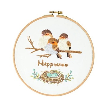 Beginners DIY Needle Crafts Bird Home Decorat