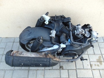 YAMAHA CYGNUS X 125 ПЛАМЯ 07-15 ДВИГАТЕЛЬ