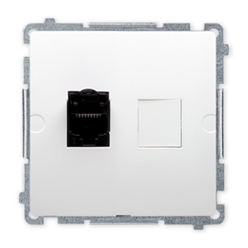 SIMON BASIC GNIAZDO KOMPUTEROWE RJ45 BM61.01/11
