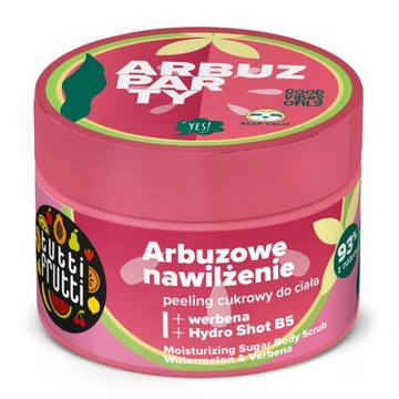 TUTTI FRUTTI Nawilżający Peeling cukrowy do ciała