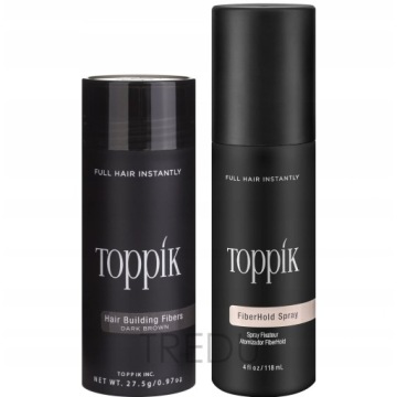 100% ОРИГИНАЛЬНЫЕ микрофибры TOPPIK 27,5 г - Утолщение - Дистрибьютор PL