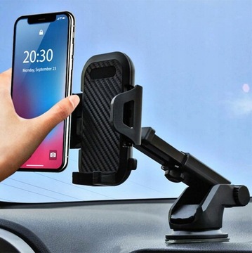 UCHWYT SAMOCHODOWY NA TELEFON PRZYSSAWKA
